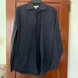 PRONTO Uomo men’s dress shirt; size LT